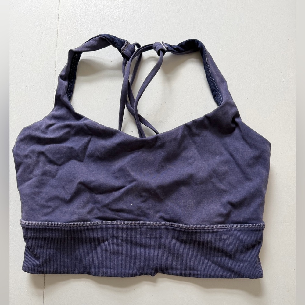 lululemon athletica purple sports bra